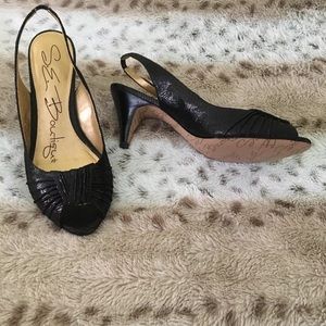 Sam Edelman Boutique Retro Pin Up Heels 7.5
